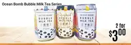 Nations Fresh Foods Ocean Bomb Bubble Milk Tea Series offer