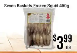 Nations Fresh Foods Seven Baskets Frozen Squid offer