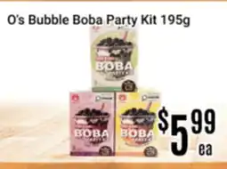 Nations Fresh Foods O's Bubble Boba Party Kit offer