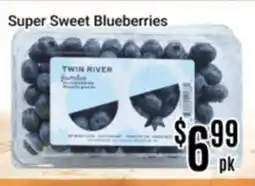 Nations Fresh Foods Super Sweet Blueberries offer