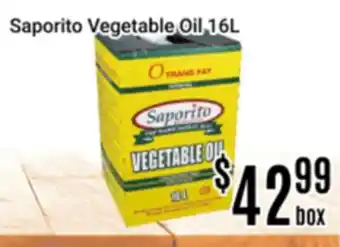 Nations Fresh Foods Saporito Vegetable Oil offer