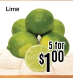 Nations Fresh Foods Lime offer