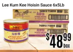 Nations Fresh Foods Lee Kum Kee Hoisin Sauce 6x5Lb offer