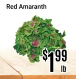 Nations Fresh Foods Red Amaranth offer