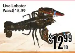 Nations Fresh Foods Live Lobster offer