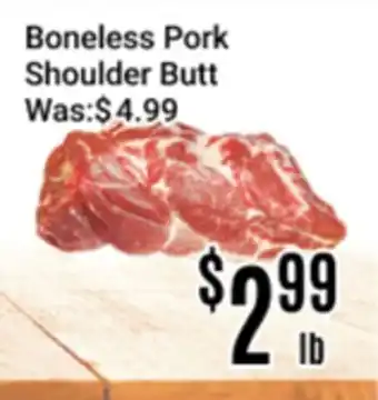 Nations Fresh Foods Boneless Pork Shoulder Butt offer