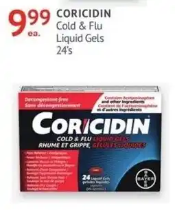 IDA Pharmacy Coricidin Cold & Flu Liquid Gels offer