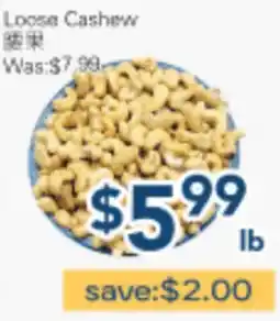 Oceans Fresh Food Market Loose Cashew offer