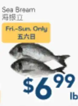 Oceans Fresh Food Market Sea Bream offer