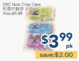 Oceans Fresh Food Market DXC Nuts Crisp Cake offer