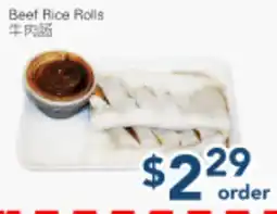 Oceans Fresh Food Market Beef Rice Rolls offer