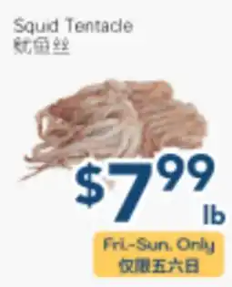 Oceans Fresh Food Market Squid Tentacle offer