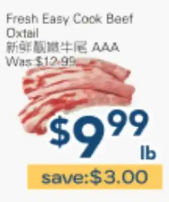 Oceans Fresh Food Market Fresh Easy Cook Beef Oxtail offer