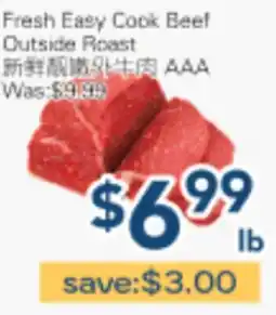 Oceans Fresh Food Market Fresh Easy Cook Beef Outside Roast offer