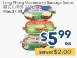 Oceans Fresh Food Market Long Phung Vietnamese Sausage Series offer