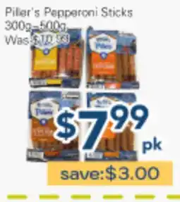Oceans Fresh Food Market Piller's Pepperoni Sticks offer