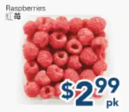 Oceans Fresh Food Market Raspberries offer