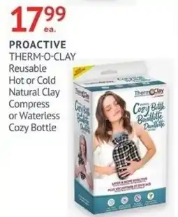 IDA Pharmacy Proactive Therm-O-Clay Reusable Hot or Cold Natural Clay Compress or Waterless Cozy Bottle offer
