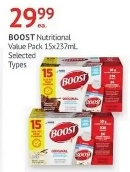 IDA Pharmacy Boost Nutritional Value Pack offer