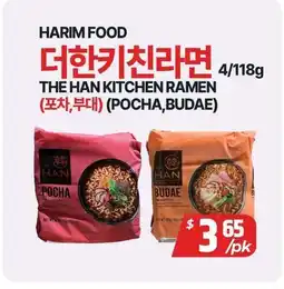 PAT Mart HARIM FOOD THE HAN KITCHEN RAMEN offer