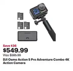 Best Buy DJI Osmo Action 5 Pro Adventure Combo 4K Action Camera offer