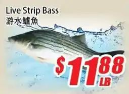 WinCo Food Mart Live Strip Bass offer