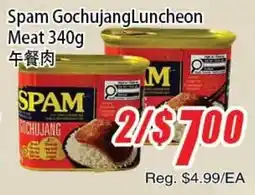 WinCo Food Mart Spam Gochujang Luncheon Meat offer