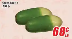WinCo Food Mart Green Radish offer