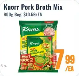 United Supermarket Knorr Pork Broth Mix offer