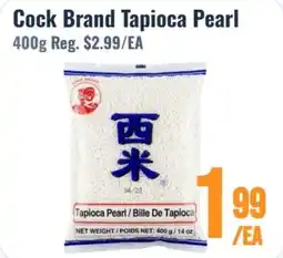 United Supermarket Cock Brand Tapioca Pearl offer