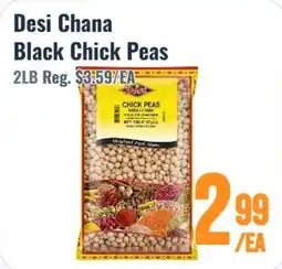 United Supermarket Desi Chana Black Chick Peas offer