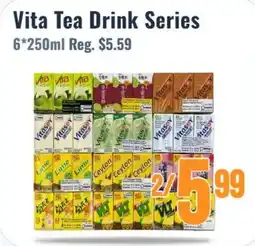 United Supermarket Vita Tea Drink Series offer