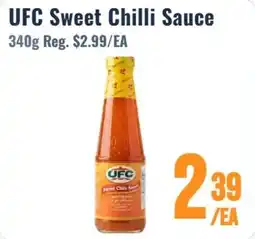 United Supermarket UFC Sweet Chilli Sauce offer