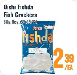 United Supermarket Oishi Fishda Fish Crackers offer