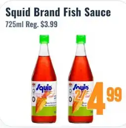 United Supermarket Squid Brand Fish Sauce offer