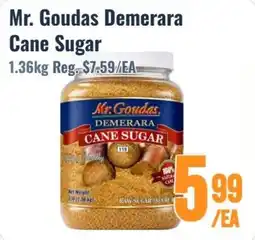 United Supermarket Mr. Goudas Demerara Cane Sugar offer