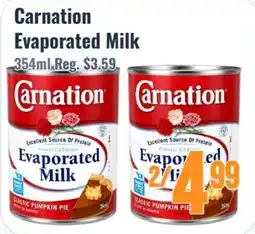 United Supermarket Carnation Evaporated Milk offer