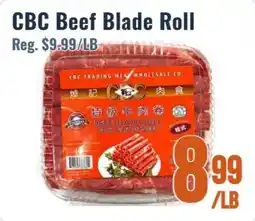 United Supermarket CBC Beef Blade Roll offer