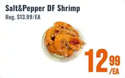 United Supermarket Salt & Pepper DF Shrimp offer