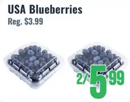 United Supermarket USA Blueberries offer