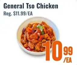 United Supermarket General Tso Chicken offer