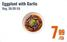 United Supermarket Eggplant with Garlic offer