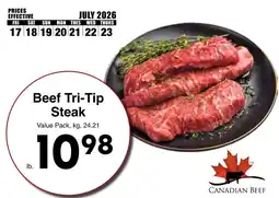 Western Foods Beef Tri-Tip Steak offer
