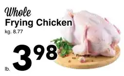 Western Foods Whole Frying Chicken offer