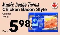 Western Foods Maple Lodge Farms Chicken Bacon Style offer