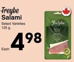 Western Foods Freybe Salami offer