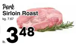 Western Foods Pork Sirloin Roast offer