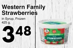 Western Foods Western Family Strawberries offer