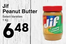 Western Foods Jif Peanut Butter offer