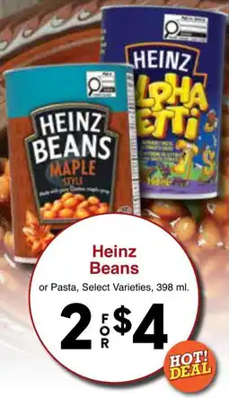 Western Foods Heinz Beans offer